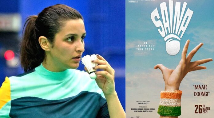 Parineeti’s Saina Nehwal Biopic Poster Shows Incorrect Serve, Internet Goes Berserk