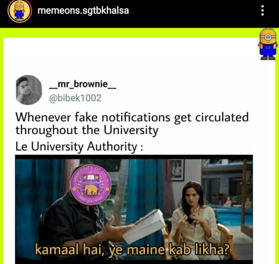 Delhi University To Have Its Own Meme Society: Memesoc ...