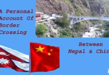 A Personal Account Of Crossing The Border Between Nepal And China