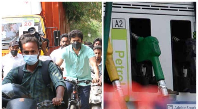 South Indian Actor Vijay Protests Against Rising Petrol Prices By Cycling; Time For Bollywood To Take Note