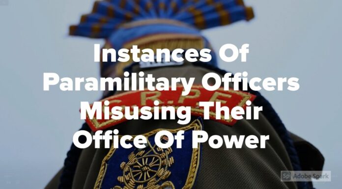 Watch: Instances Of Paramilitary Officers Misusing Their Office Of Power