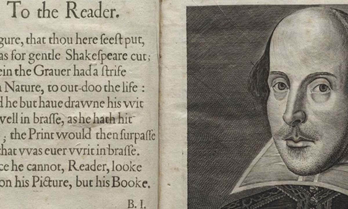 First Printed Copy of Shakespeare's Plays
