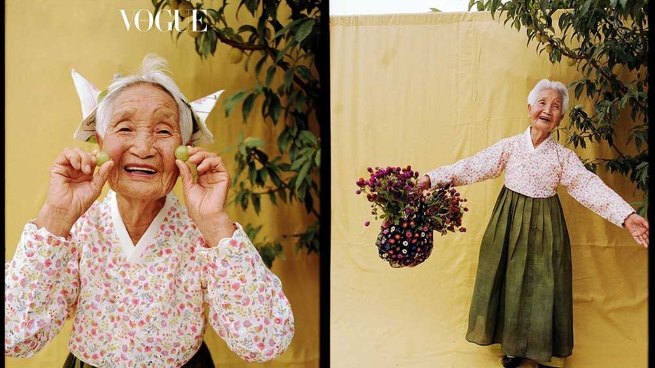 In Pics How Korean Vogue Celebrated The Beauty Of Age With 100 Year Old Women