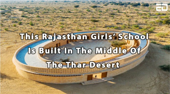 इन पिक्स: राजस्थान का यह लड़कियों का स्कूल थार रेगिस्तान के बीच में बना है
