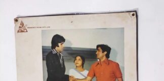 vintage Bollywood movie posters