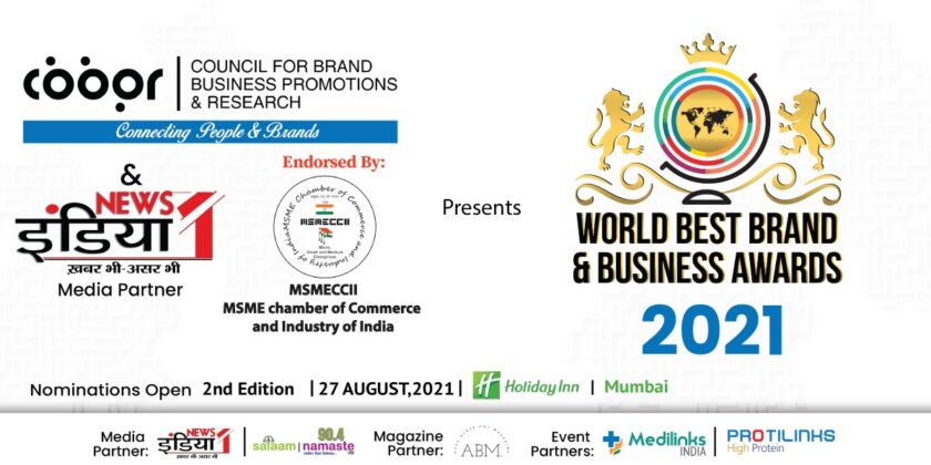Much Awaited- World Best Brand & Business Awards 2021 (2nd Edition) in