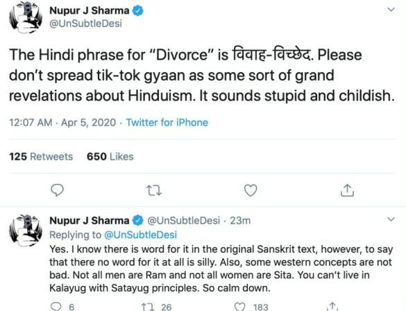 Twitter User Shows Off That There S No Hindi Word For Divorce Receives Backlash Instead Zee5 News