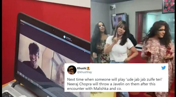 RJ Malishka Gets Trolled After Her Cringey Dance Performance For Neeraj Chopra RJ Malishka