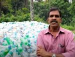 Paarol Rajan, A 62 Year Old Is On A Cleaning Drive In Kerala Using A Unique Way Called ‘Plalking’