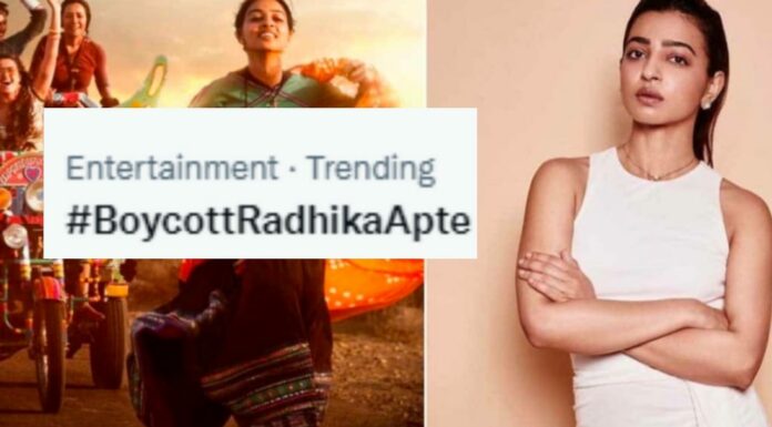 Another Boycott Demand Crops Up: This Time Radhika Apte