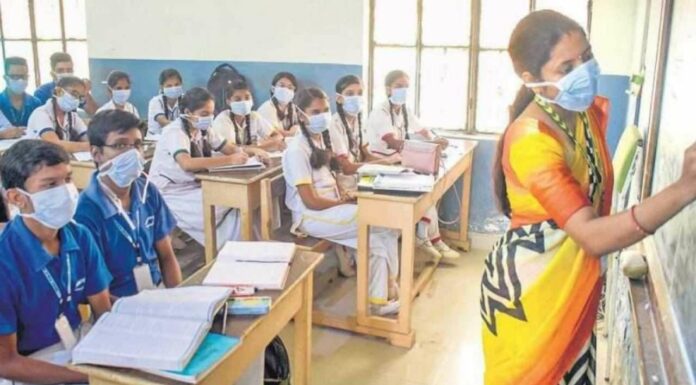 In Pics: Visuals From Schools Opening Across India During The Pandemic
