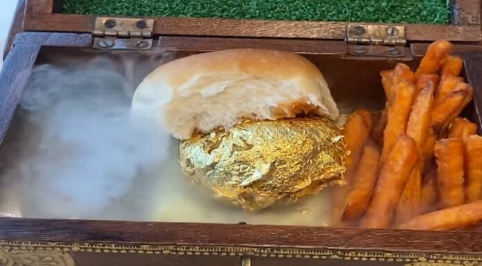 Dubai Restaurant Sells World’s First Gold Vada Pav