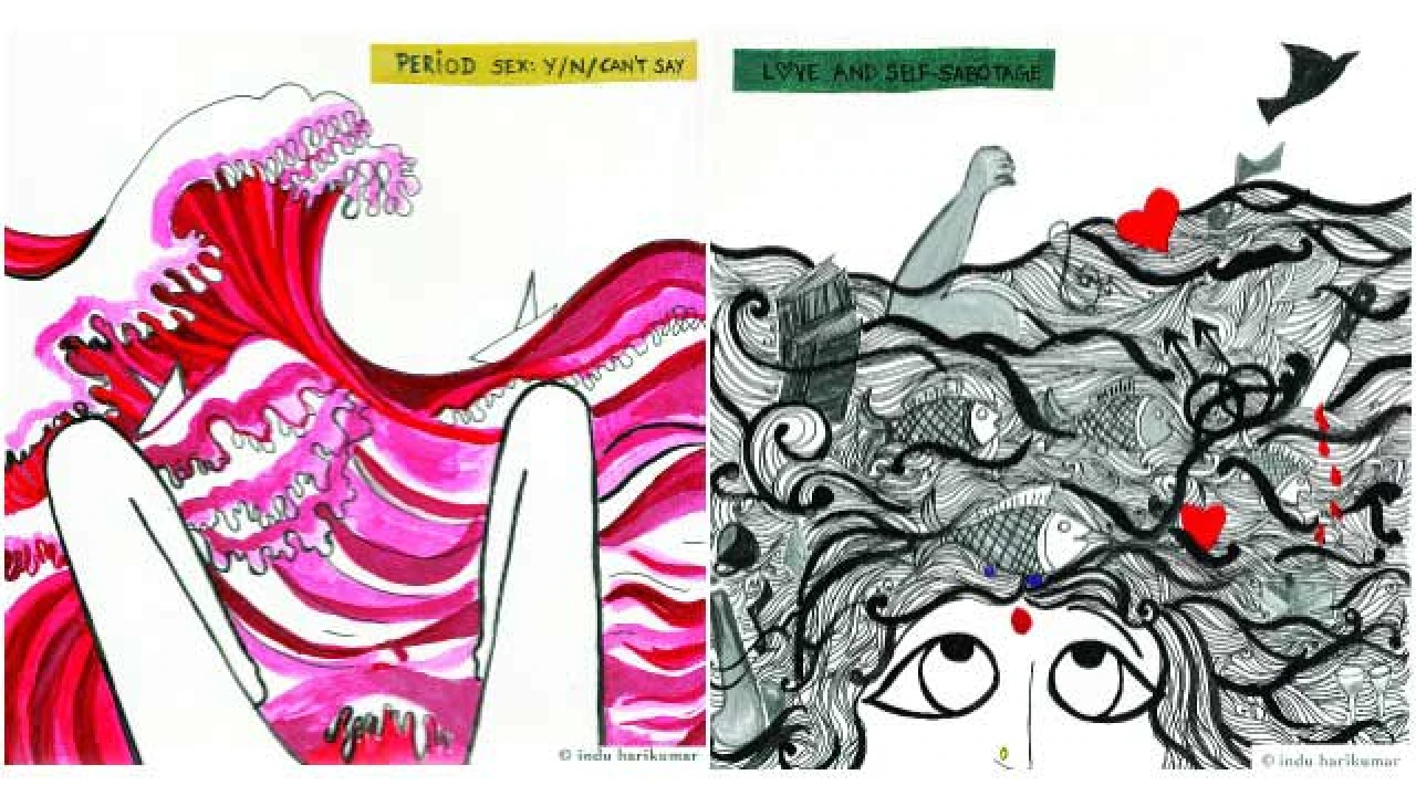 Identitty: Indu Harikumar is illustrating stories of Indian women's  relationship with their breasts