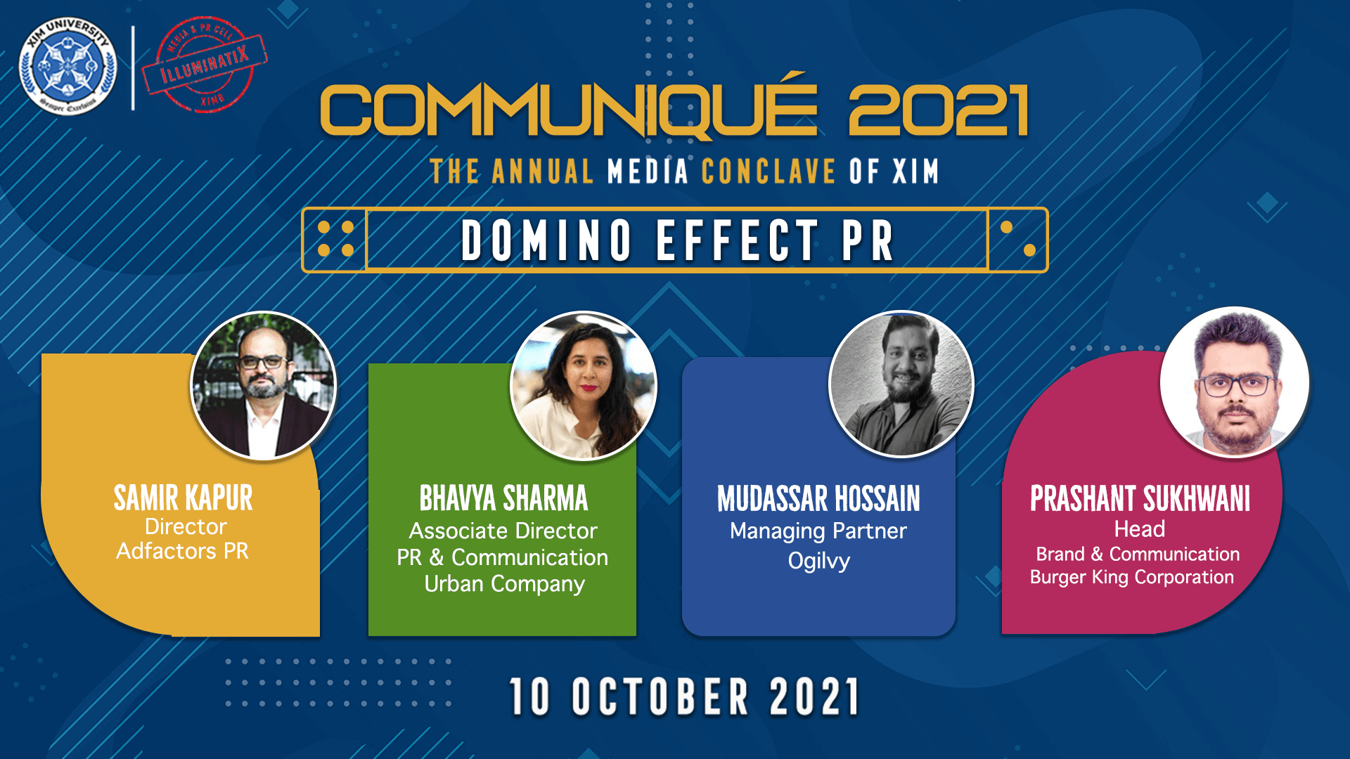 Communiqué The Annual Media Conclave By XIM, Bhubaneswar Tackles The ‘Domino Effect PR’ Communiqué