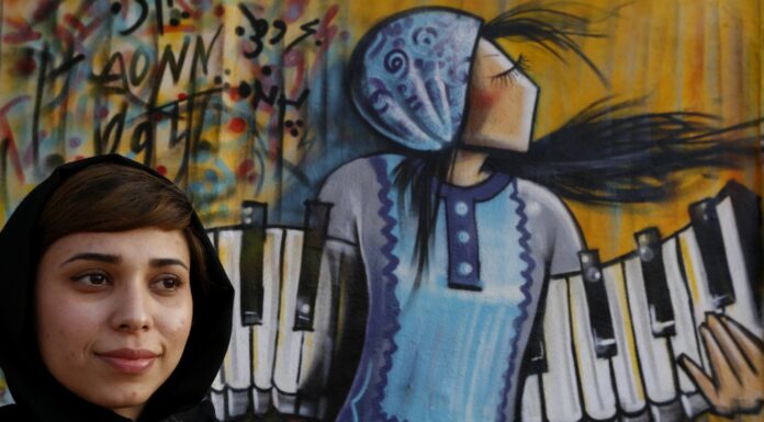 In Pics: Afghanistan’s First Woman Street Artist Beautifully Portrays The Life of A Woman There afghanistan's woman street artist