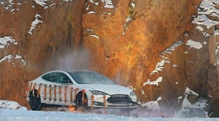 Finland-Based Man Explodes His Tesla With Dynamite In Anger man explodes tesla