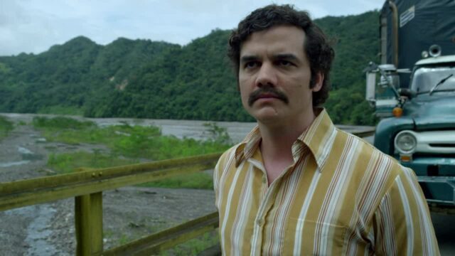 Pablo Escobar from Netflix's show "Narcos"