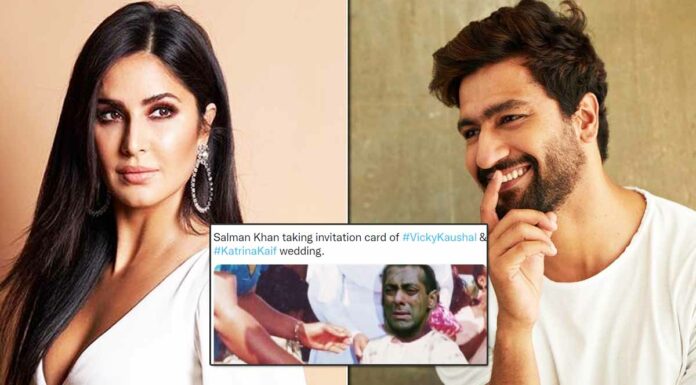 Netizens On A Selmon Bhai Meme Spree With Vicky Kaushal-Katrina Kaif Wedding Ready To Go Vicky Kaushal Katrina Kaif Wedding