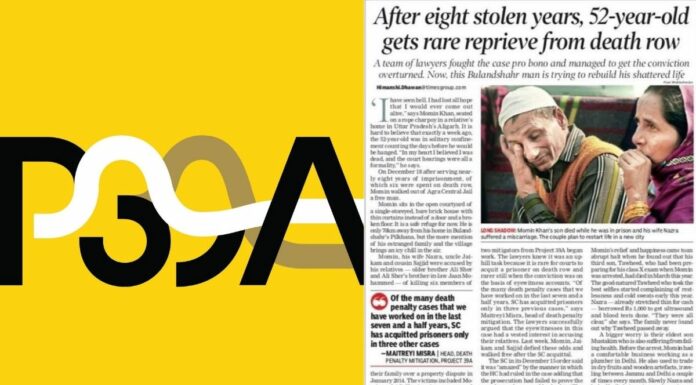 Law College Body Wins An Acquittal For A Death Row Prisoner In SC