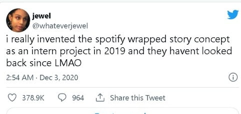 spotify wrapped's story format