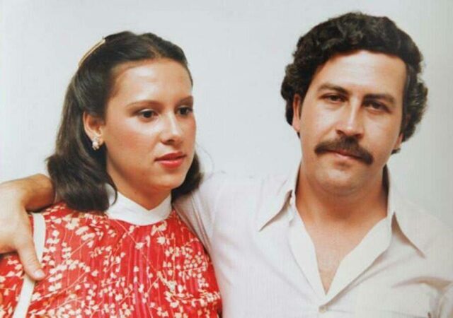 Maria-Victoria Henao and Pablo Escobar at the beginning of their marriage