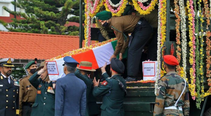 CDS General Bipin Rawat, His Wife And All The 11 Officers Lost In the IAF Chopper Crash IAF helicopter crash