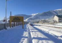 Indian Railways Snow Covered