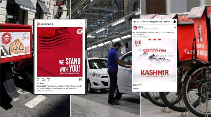 Hyundai, KFC, Pizza Hut’s Pakistan Verified Social Media Accounts Make Indiaphobic Posts, Show Support To Kashmiri Freedom Hyundai KFC Pizza Hut