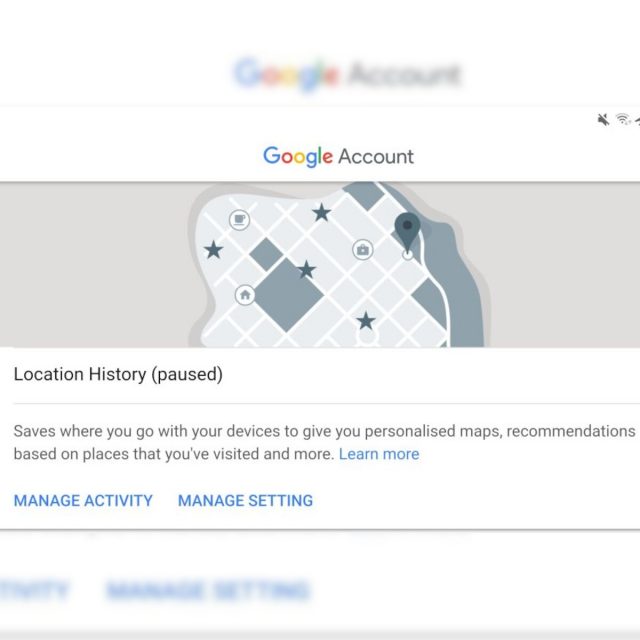 google location tracking