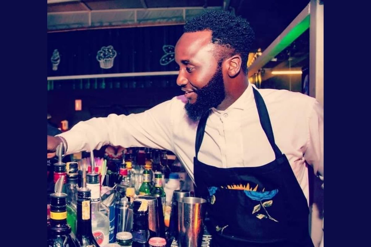 Entrepreneur Amos Chege The celebrity mixologist famous by the name Mixologist Amoh