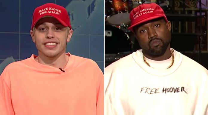 Watch: Instances Of Kanye West Being Super Weird As He Begins Spat With Pete Davidson kanye west