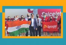 SpiceJet Indians evacuating