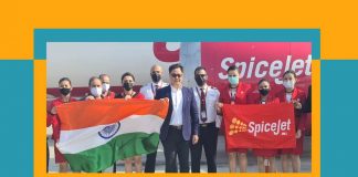 SpiceJet Indians evacuating