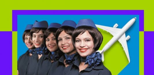 Airline Cabin Crew Female