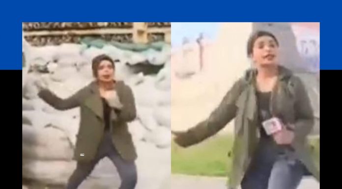 Indian Reporter Goes Viral For Her Hilariously Weird Coverage Of Ukraine-Russia War indian reporter