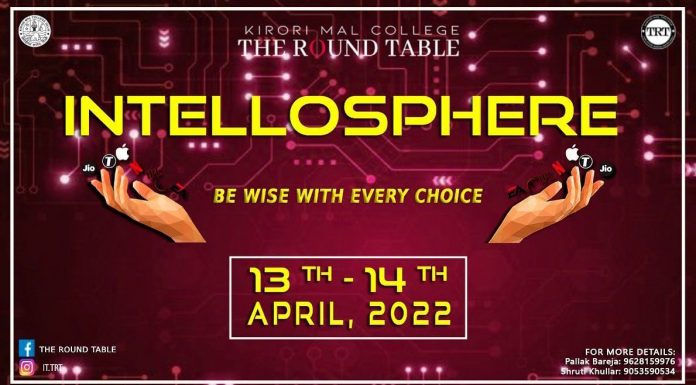 INTELLOSPHERE’2022 By The Round Table Society Of KMC Encourages Students To Move Beyond Orthodox Textbook Learning