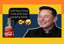 elon musk coca cola