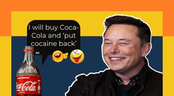 Elon Musk Jokes About Coke This Time; Millennials Will Love It elon musk coca cola
