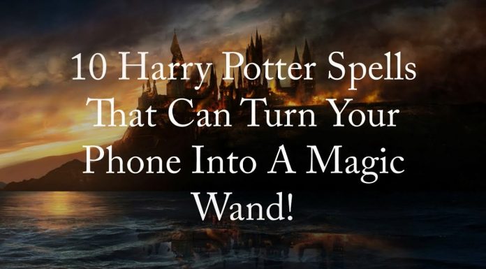 Watch: 10 Harry Potter Spells That Can Turn Your Phone Into A Magic Wand! harry potter