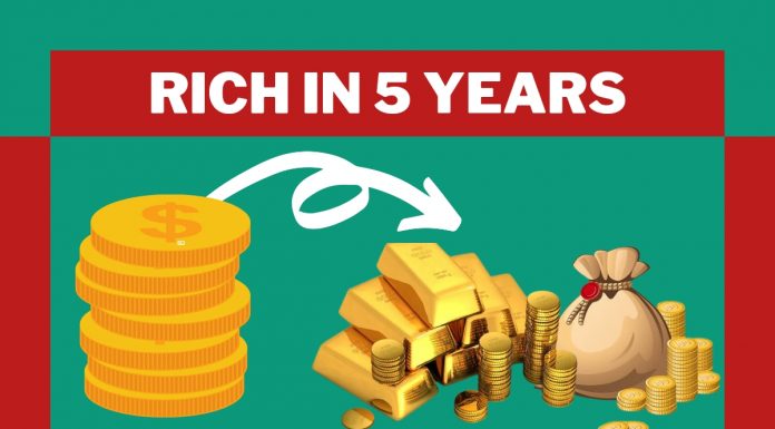 QuoraED: Realistically How Can One Become Rich In Exactly Five Years? rich