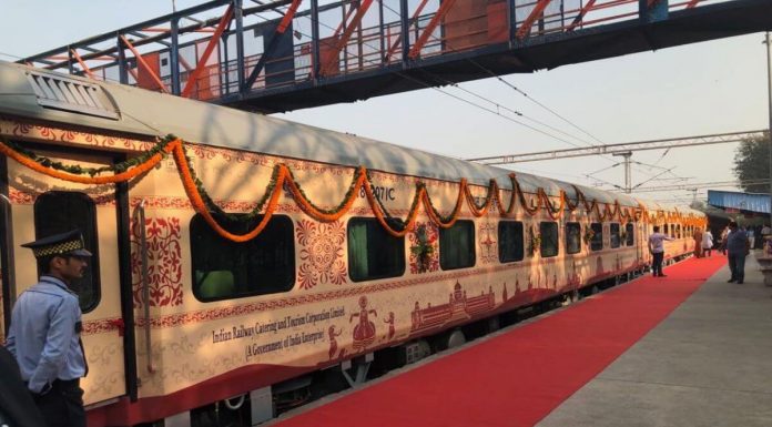 Watch: Take The New Luxury Buddhist Train To See Imp. Landmarks Of Buddhist Tourism In India buddhist train