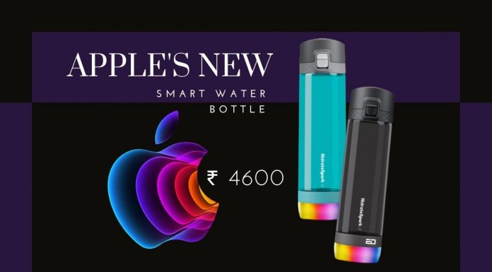 What’s So Special About The New Apple Smart Water Bottle For It To Cost ₹4,600 In India? apple smart water bottle