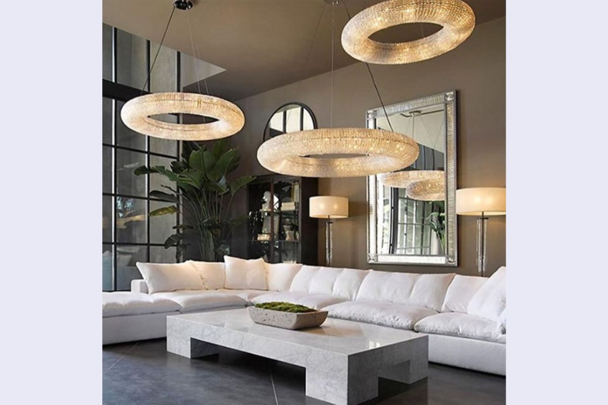 Люстра Crystal Halo Restoration Hardware