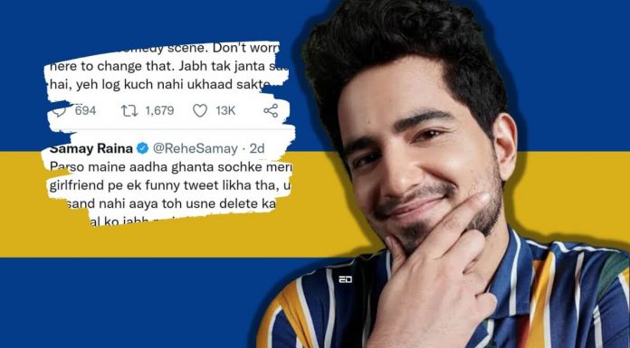 “That Is A Comedic Low, Even For You…” Comedian Samay Raina Bashed For Tweet ‘Joke’ On Abortion Samay Raina joke