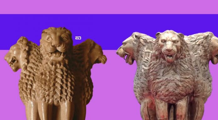 First Hanuman, Now The Emblem Lions: Is The Angry Look Really Needed? Emblem Lions
