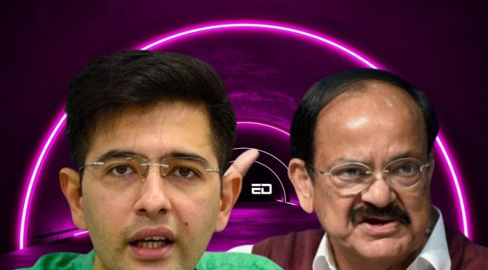 VP Venkaiah Naidu Gives AAP’s Raghav Chadha ‘Pehla Pyaar’ Lessons In Parliament Venkaiah Naidu Raghav Chadha
