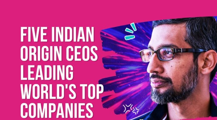 Watch: Five Indian Origin CEOs Leading World’s Top Companies CEO