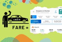 CEO Shows How Uber In Bengaluru Costs More Than Airfare To Mumbai uber