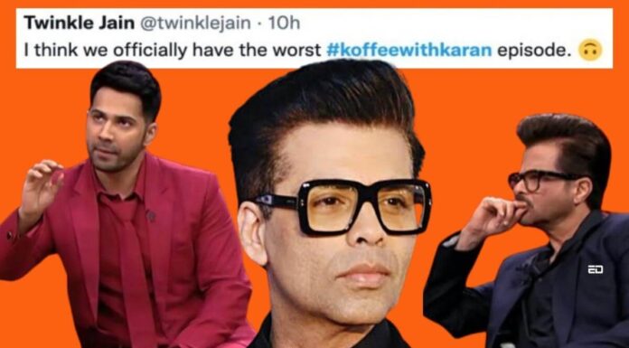 Varun Dhawan, Anil Kapoor Trolled For Koffee With Karan Episode, Netizens Call It Worst Episode Koffee With Karan Episode
