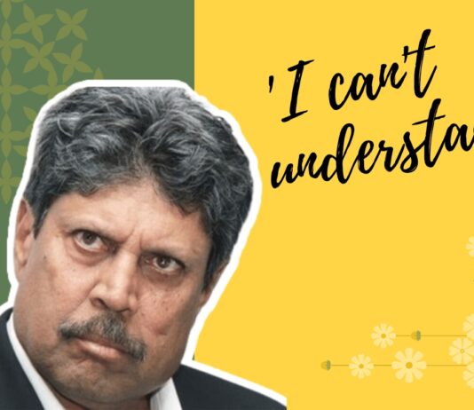 Kapil Dev American Depression Backlash